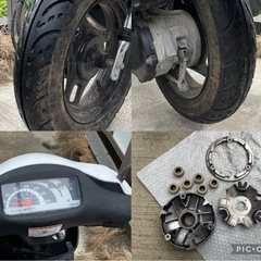  程度良好 スズキ レッツ2 CA1PA  2スト キャブ車 格安自社配送ありの画像