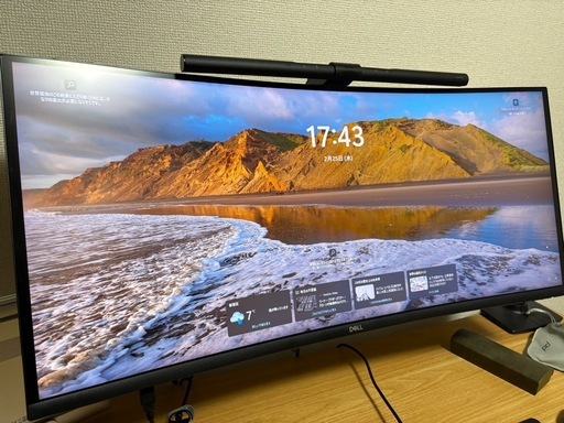 DELL カーブドモニター 大型 本体S3423DWC