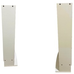 【JAJAN ガラスショーケース 白】フィギュアケース　茨城県南地域配送料無料の画像