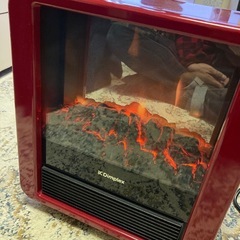 暖炉型　電気ヒーター 焚き火ヒーターの画像