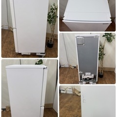 【🐤買取市場 6ヶ月保証】R247 ☀️ SHARP / シャープ 冷蔵庫 [幅49.5cm /152L /2ドア /右開き/左開き付け替えタイプ /2021年] SJ-D15G ⭐動作確認済⭐クリーニング済の画像