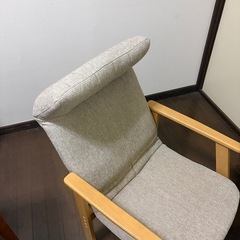 【0円2/27(金)14時半まで最優先】リクライニングチェア 0円（分解可・引越し処分）
の画像