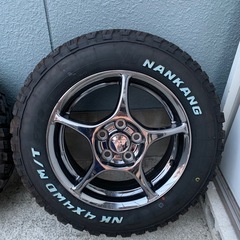 Nankang NK 4X4WD M/T ✖️ランサーセディアホイールセット
の画像