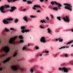 ヒョウ柄 ブランケットの画像