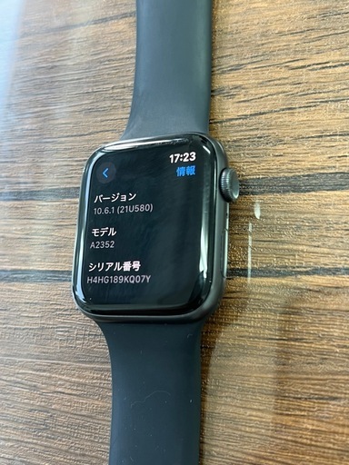 美品　Apple Watch SE第一世代　44mm GPS MYDT2J/A