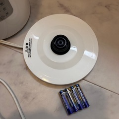 ニトリ　電気ケトル　Panasonic単4電池の画像