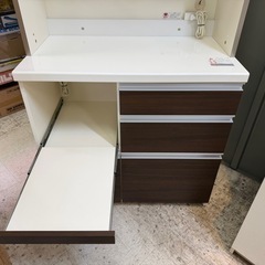 【愛品館 江戸川店 】PAMOUNA 2枚スライド扉 キッチンボード 90cm（パモウナ）の画像