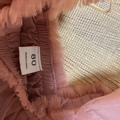 80cm 女の子チュールドレスの画像