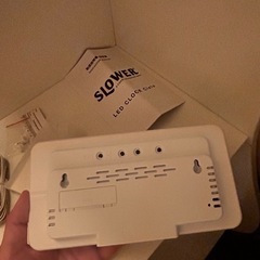 Slower LED Clock Cielo の画像