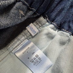 デニムショートパンツの画像