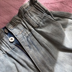 デニムショートパンツの画像