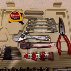 【ホームセンターで購入】工具セットの画像
