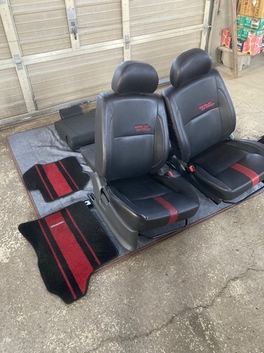 JB23W スズキ ジムニー 平成21年車 7型 WILD WIND シート1台分 フロアマット付き シートヒーター正常 全席ヘッドレ