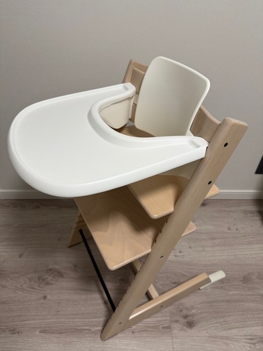 STOKKE ストッケ トリップトラップ ベビーチェア （ホワイトウォッシュ）