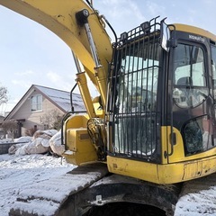 コマツpc138解体の画像