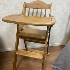 ベビーチェア　ハイチェアの画像