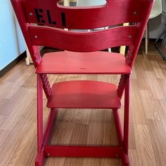 子供用　椅子　ハイチェアの画像