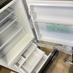 北九州市内配送無料　保証付き アクア冷蔵庫 ダークシルバー AQR-17P (DS) [169L /2ドア /右開きタイプ /2024年]の画像