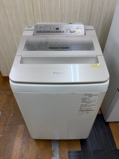#83 激安8.0kg洗い!! Panasonic 2017年 NA-FA80H3 全自動電気洗濯機