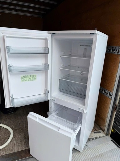 NO B865?福岡市内配送設置無料✨?冷蔵庫 マットホワイト SJ-D18K-W [幅49.5cm /179L /2ドア /右開き/