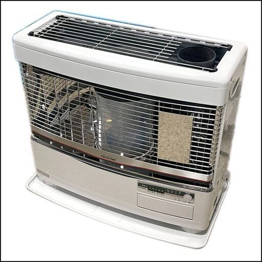 TOYOTOMI/トヨトミ 半密閉式石油煙突ストーブ HR-650F 2019年製 木造17畳/コンクリート27畳 燃焼確認済み