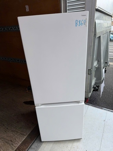 NO B867?福岡市内配送設置無料✨?ヤマダ電機製/156L/冷蔵冷凍庫/YRZ-F15J 2022年