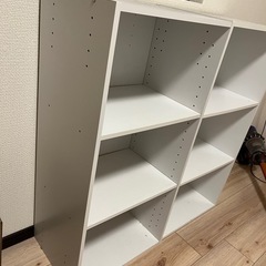 受け渡し決定　カラーボックス　2個　白の画像