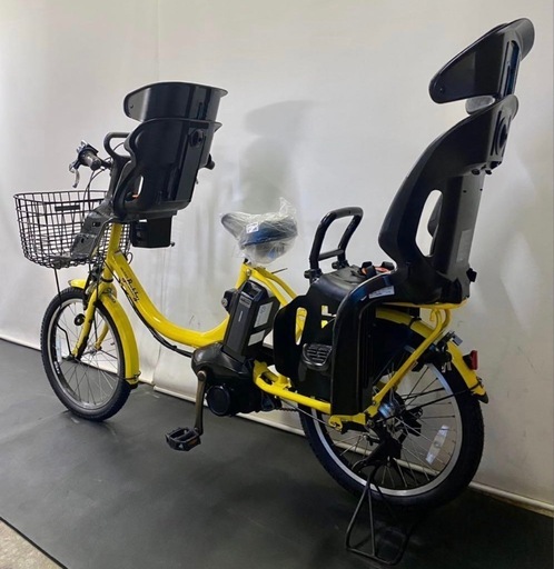 1年保証 送料無料 ヤマハ　パスバビー　20インチ　子供乗せ　黄色　電動アシスト自転車 g225