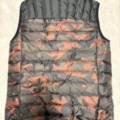 ハイドロゲン HYDROGEN ダウンベスト Ｓジップアップ 迷彩柄 の画像