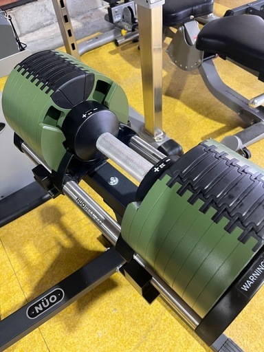 NUO FLEXBELL フレックスベル　32kg×2個　スタンド付き　可変式ダンベル