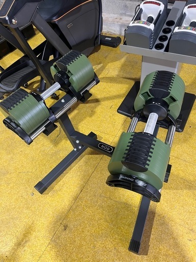 NUO FLEXBELL フレックスベル　32kg×2個　スタンド付き　可変式ダンベル