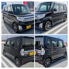 タントカスタムRS ターボ★4WD★車検2027/6 ★平成26年車 ★9万Kmの画像