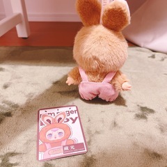 fashion show mm suger baby 茶色　ぬいぐるみ　　ベビースリー　nommiの画像