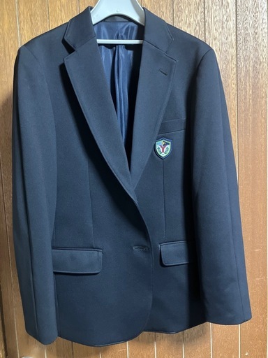 名護市 屋部中学校　男子制服 超美品ブレザー&新品半袖シャツ