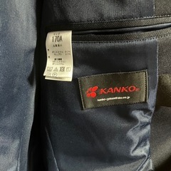 名護市 屋部中学校　男子制服 超美品ブレザー&新品半袖シャツの画像