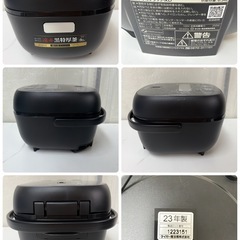 【🐤買取市場 6ヶ月保証】R510 ☀️ TIGER / タイガー 炊飯ジャー 3合炊き 23年製 JBS-B055 ⭐ 動作確認済 ⭐ クリーニング済の画像
