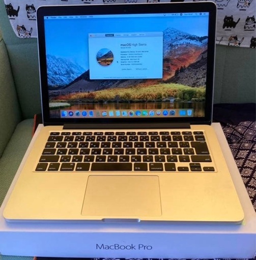 パソコン MacBook Pro 13 i5 8GB 251GB Mid 2014