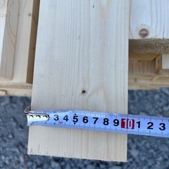 ★幅広分厚い木材★限定2本　2700ミリ前後　早い者勝ちの画像