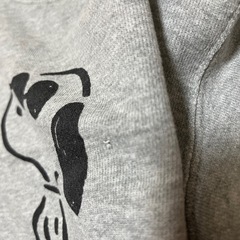 120 ユニクロ　スヌーピー　トレーナーの画像
