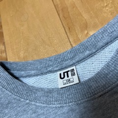120 ユニクロ　スヌーピー　トレーナーの画像