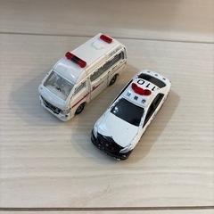 トミカ　ポリスステーション　トミカ2台つきの画像