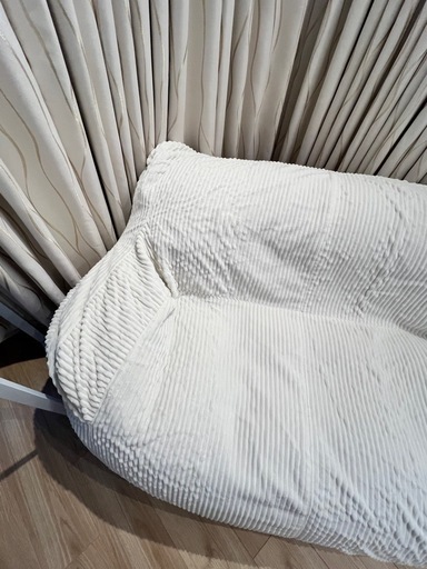 ▪️LOOSY 2人掛けビーズソファ Ivory (りり) 新中野のソファ《ビーズ