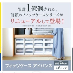 フィッツ(天馬)Fits 押入れケース 2個！の画像