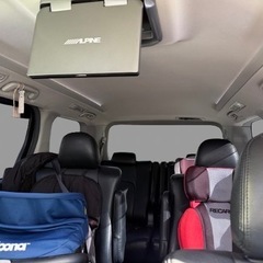 車検たっぷり！７人乗り20系アルファード前期！パール剥げ塗装済み！デカナビ！の画像