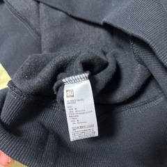 GU ハーフジップ スウェットの画像