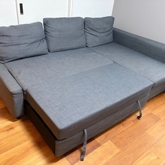 【IKEA FRIHETEN フリーヘーテン コーナーソファベッド（収納付き）】
の画像