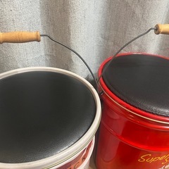 希少　ミッキー　ドナルド　ドラム缶 ペール缶　ビンテージ品 昭和レトロの画像