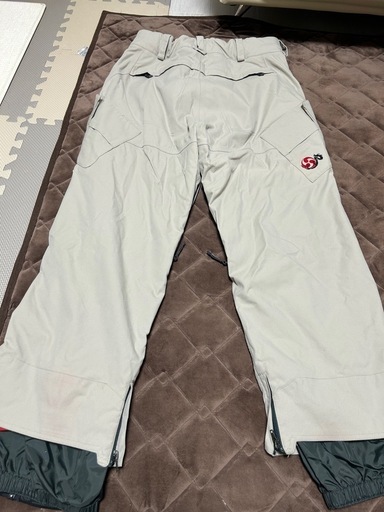 バートン　Burton　ホワイト　　　スノボ　ウェア