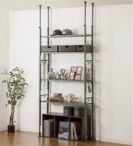 ニトリ 突っ張りシェルフ アルゴス90 (ロココ) 新井薬師前の収納家具