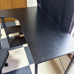 パソコンデスク　チェアのセットの画像